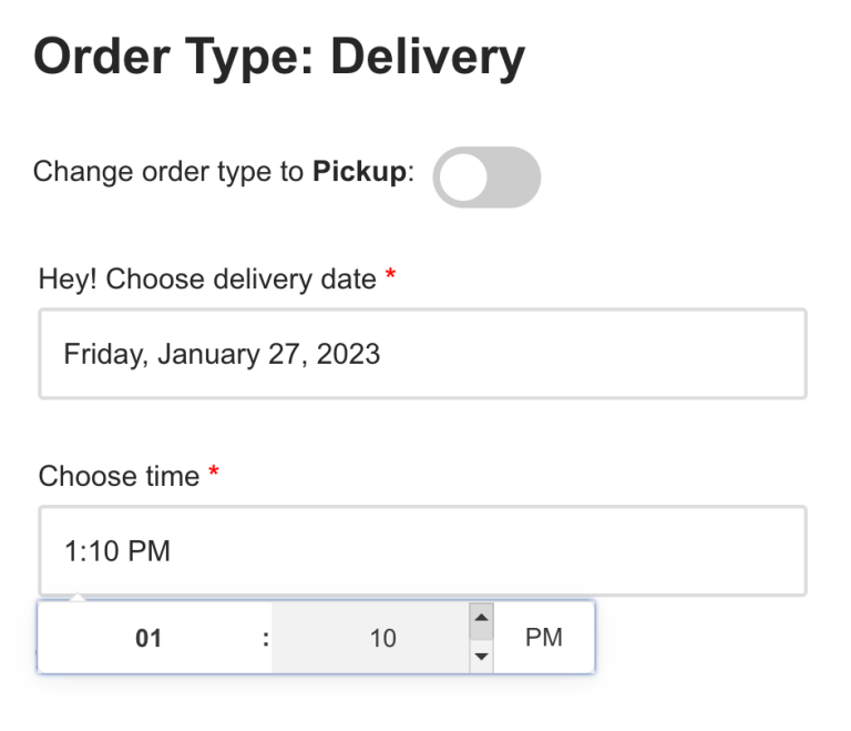 Chwazi - Delivery & Pickup Date Time Picker Plugin for WooCommerce